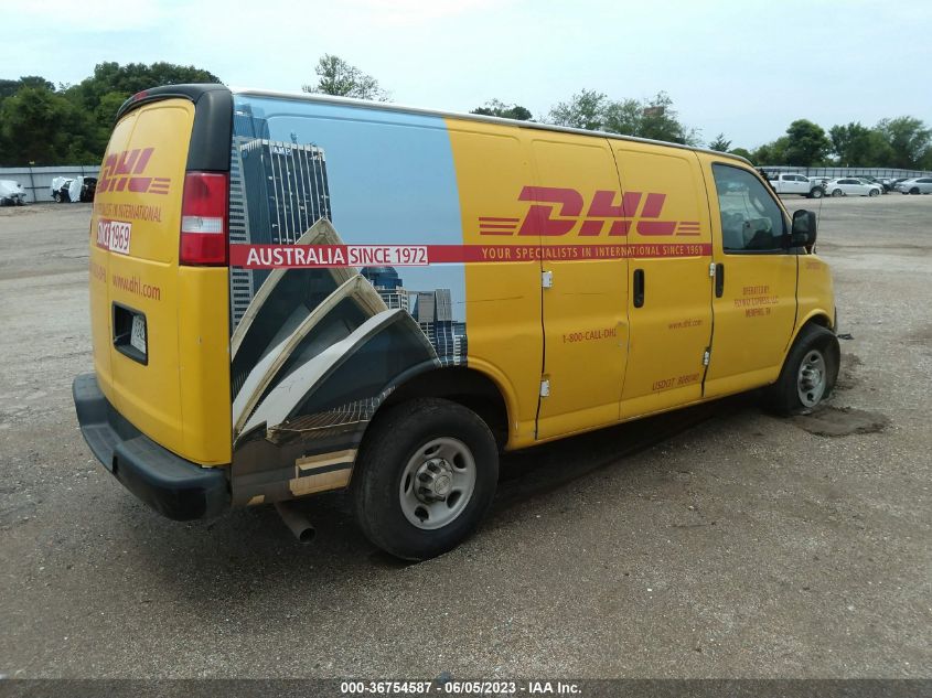 2019 CHEVROLET EXPRESS CARGO VAN - 1GCWGAFP0K1238461