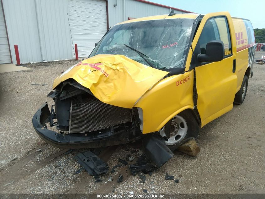 2019 CHEVROLET EXPRESS CARGO VAN - 1GCWGAFP0K1238461