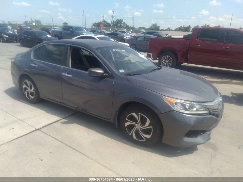 2016 HONDA ACCORD SEDAN LX - 1HGCR2F30GA054064
