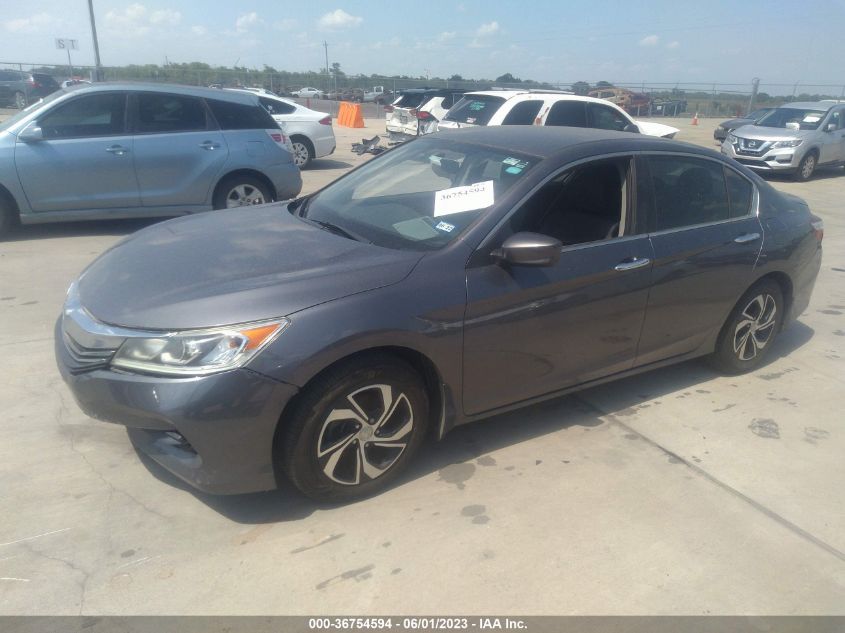 2016 HONDA ACCORD SEDAN LX - 1HGCR2F30GA054064