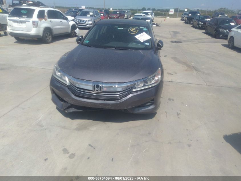 2016 HONDA ACCORD SEDAN LX - 1HGCR2F30GA054064