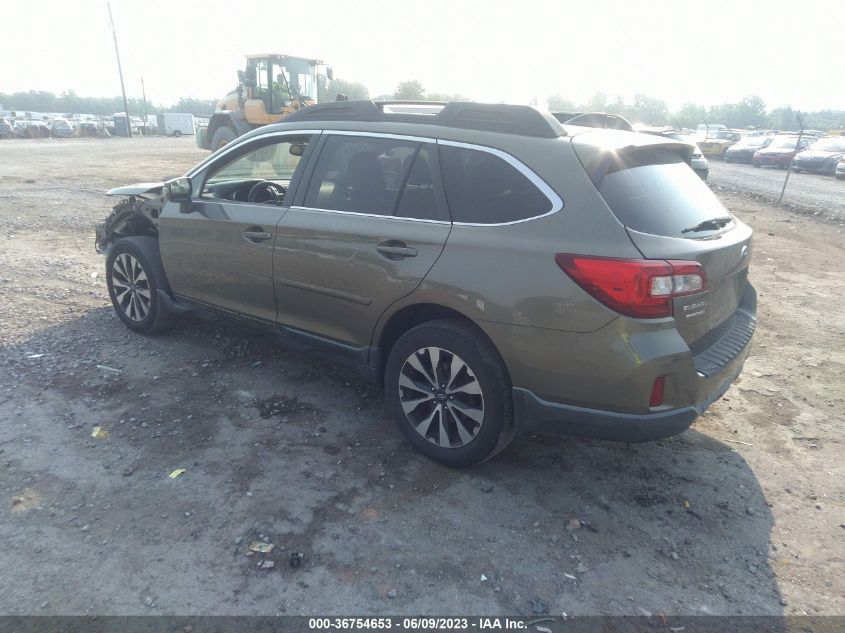 2016 SUBARU OUTBACK 2.5I LIMITED - 4S4BSBNC0G3353280