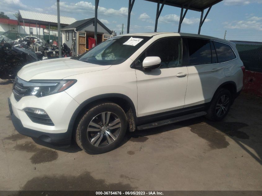 2017 HONDA PILOT EX-L - 5FNYF6H60HB084556