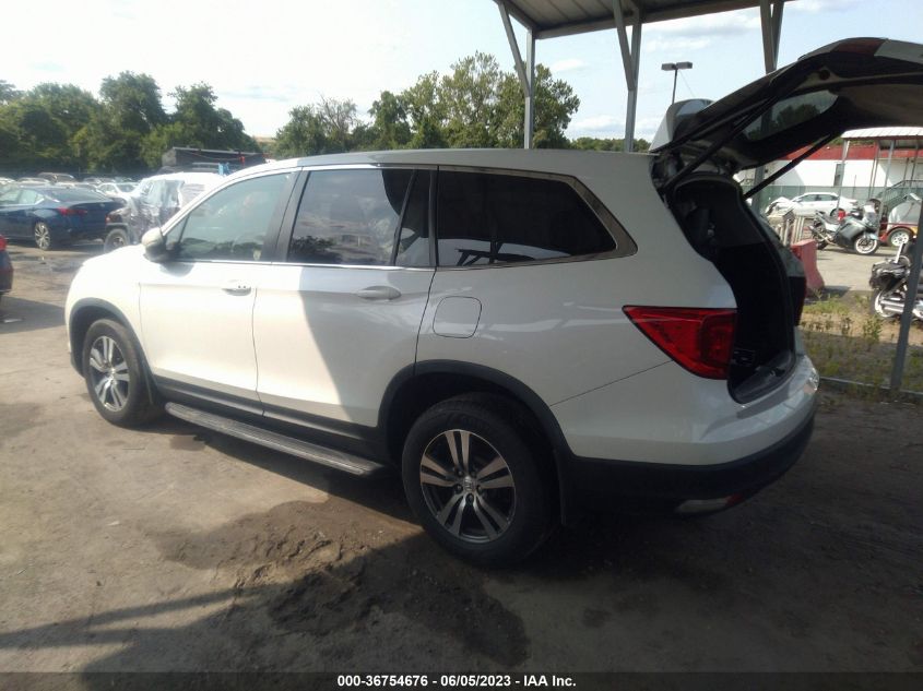 2017 HONDA PILOT EX-L - 5FNYF6H60HB084556