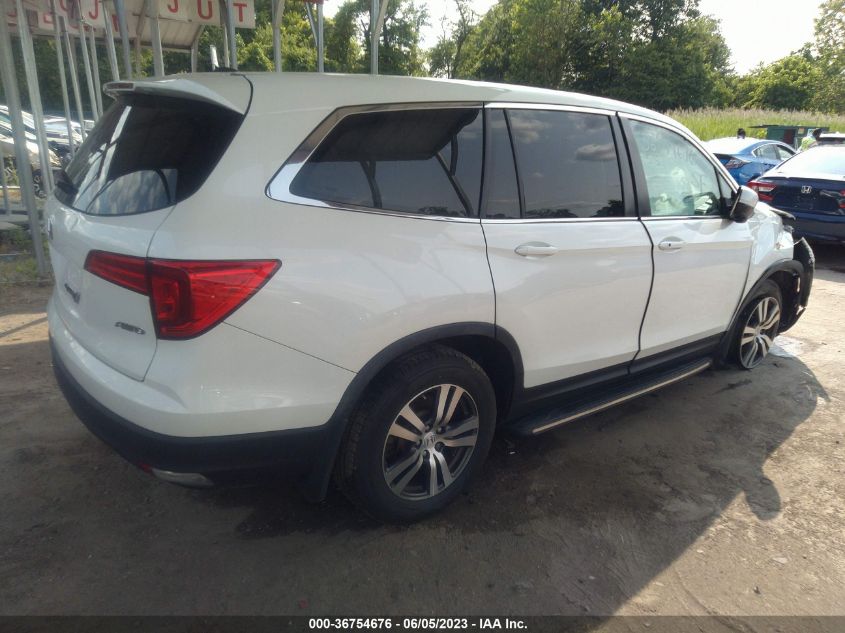 2017 HONDA PILOT EX-L - 5FNYF6H60HB084556