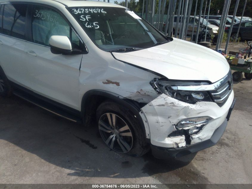 2017 HONDA PILOT EX-L - 5FNYF6H60HB084556