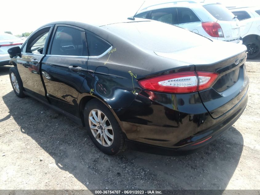 2015 FORD FUSION S - 3FA6P0G77FR172730