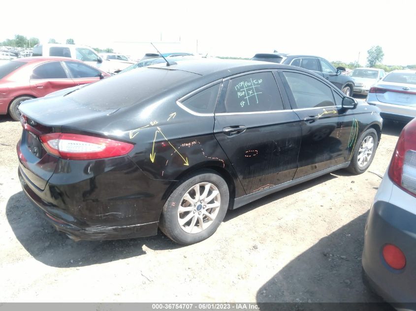 2015 FORD FUSION S - 3FA6P0G77FR172730