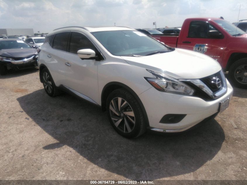 2018 NISSAN MURANO PLATINUM - 5N1AZ2MG3JN128018