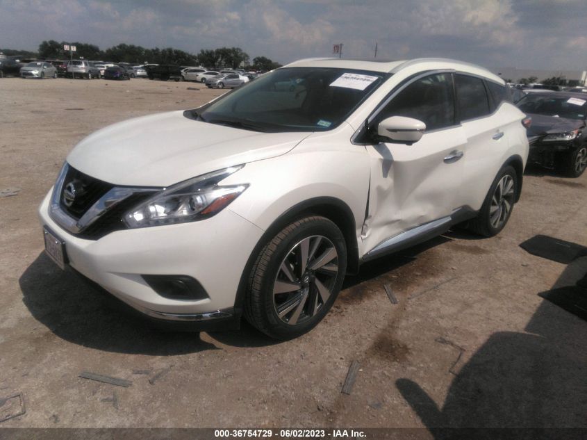 2018 NISSAN MURANO PLATINUM - 5N1AZ2MG3JN128018