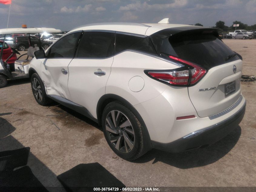 2018 NISSAN MURANO PLATINUM - 5N1AZ2MG3JN128018