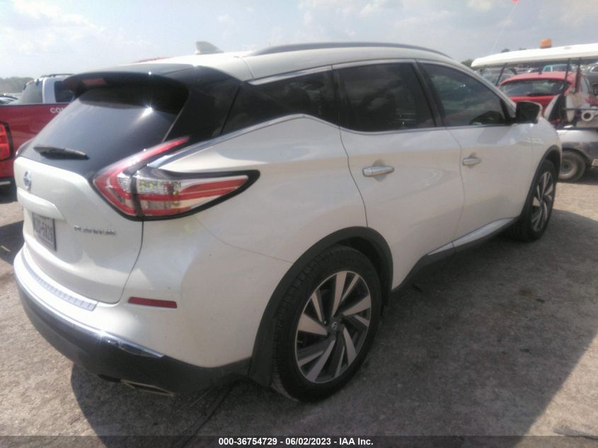 2018 NISSAN MURANO PLATINUM - 5N1AZ2MG3JN128018