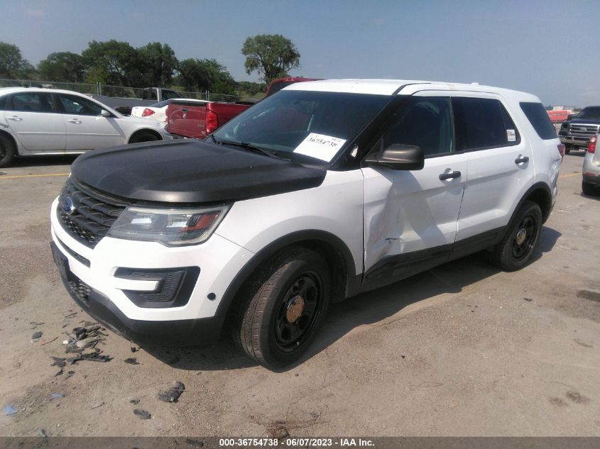 2016 FORD UTILITY POLICE 1FM5K8AR1GGC42076