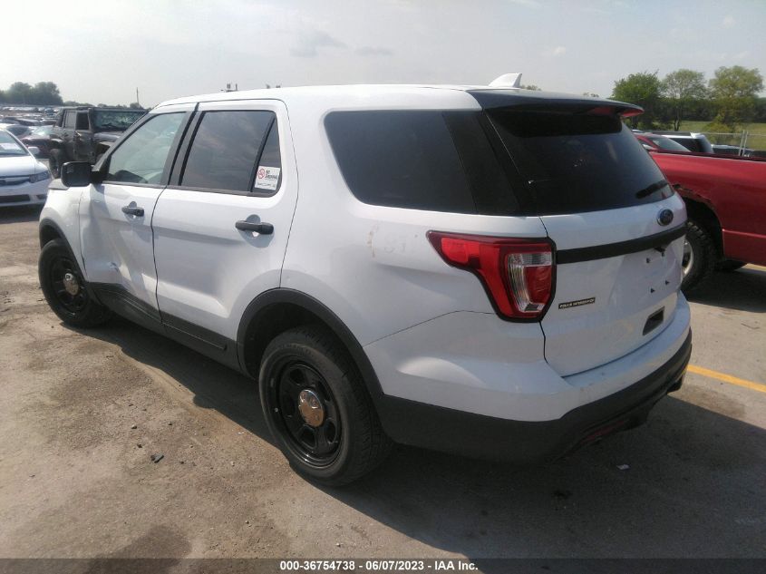 2016 FORD UTILITY POLICE 1FM5K8AR1GGC42076