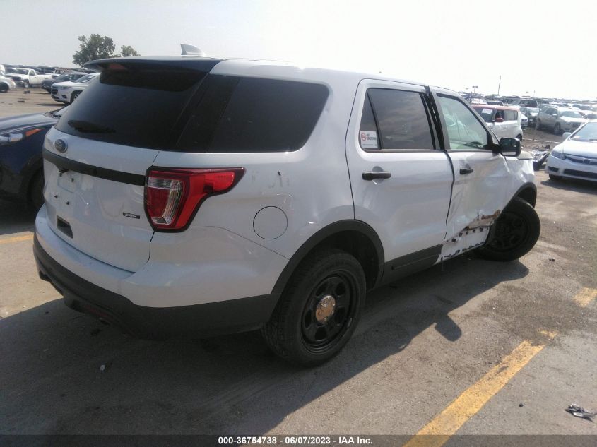 2016 FORD UTILITY POLICE 1FM5K8AR1GGC42076