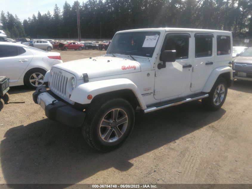 2013 JEEP WRANGLER UNLIMITED SAHARA - 1C4BJWEG0DL622178