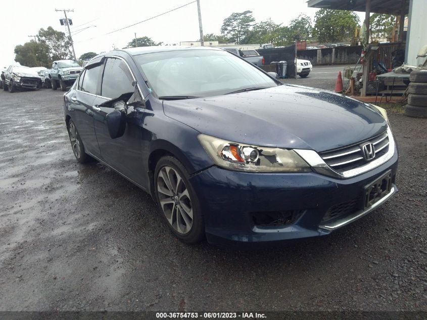 2015 HONDA ACCORD SEDAN SPORT - 1HGCR2F51FA122291