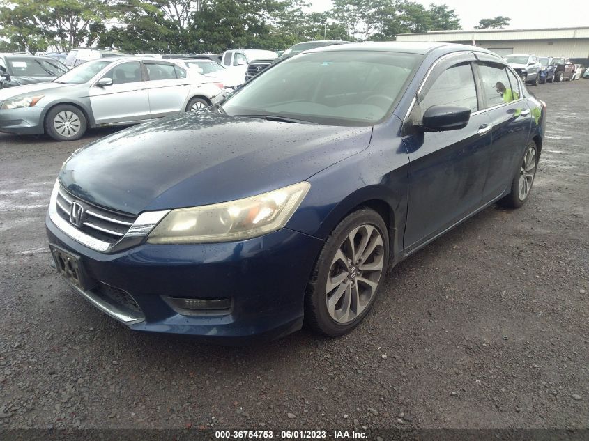 2015 HONDA ACCORD SEDAN SPORT - 1HGCR2F51FA122291
