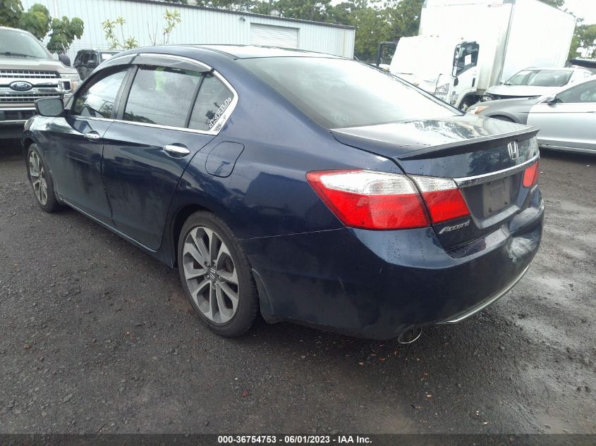 2015 HONDA ACCORD SEDAN SPORT - 1HGCR2F51FA122291