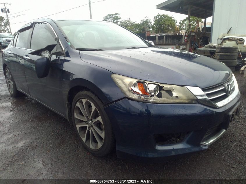 2015 HONDA ACCORD SEDAN SPORT - 1HGCR2F51FA122291