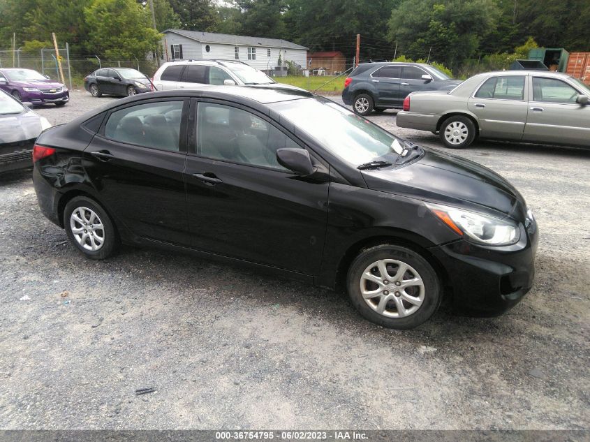 2014 HYUNDAI ACCENT GLS - KMHCT4AE6EU756448