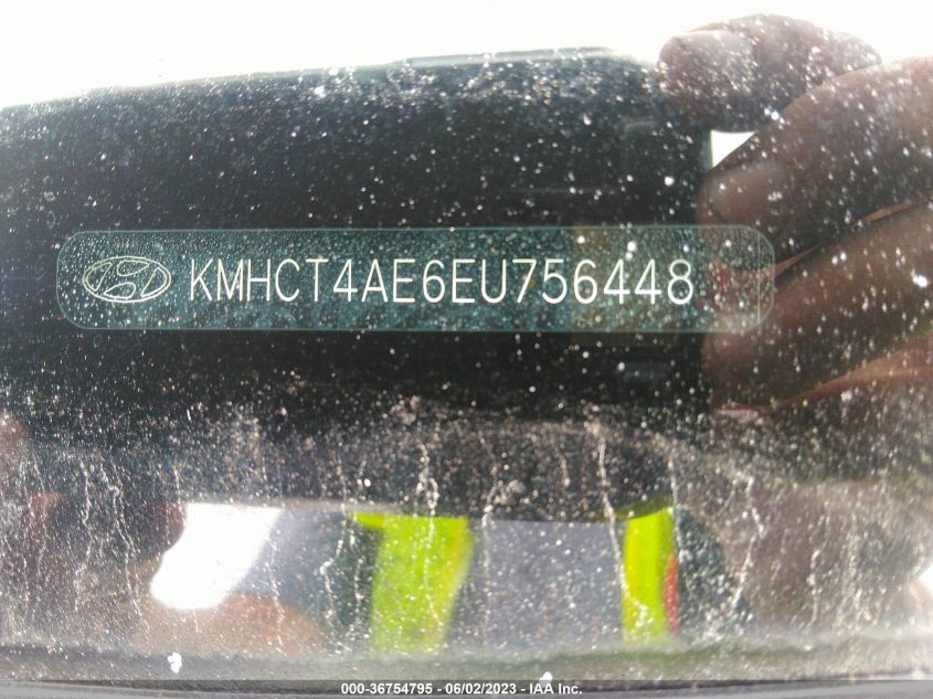 2014 HYUNDAI ACCENT GLS - KMHCT4AE6EU756448
