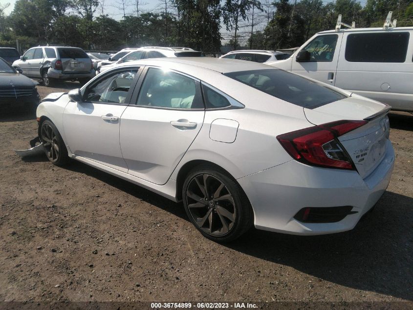 2019 HONDA CIVIC SEDAN SPORT - 2HGFC2F81KH573192