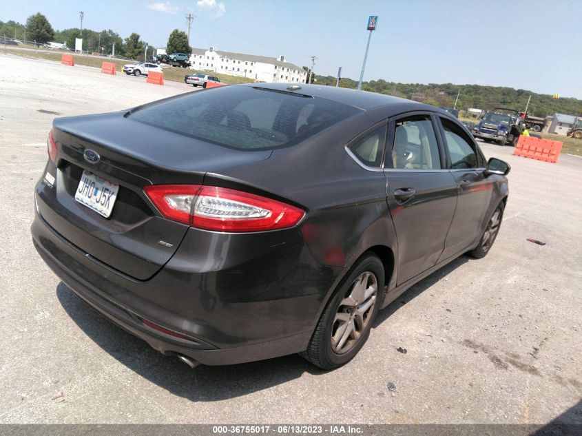 2016 FORD FUSION SE - 3FA6P0H78GR183753