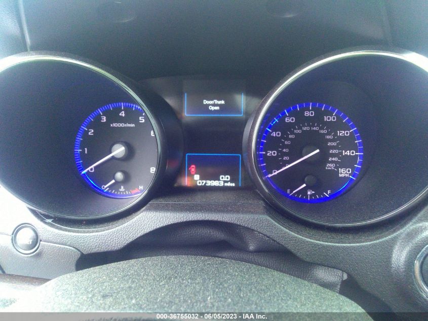 2016 SUBARU LEGACY 3.6R LIMITED - 4S3BNEN67G3016774