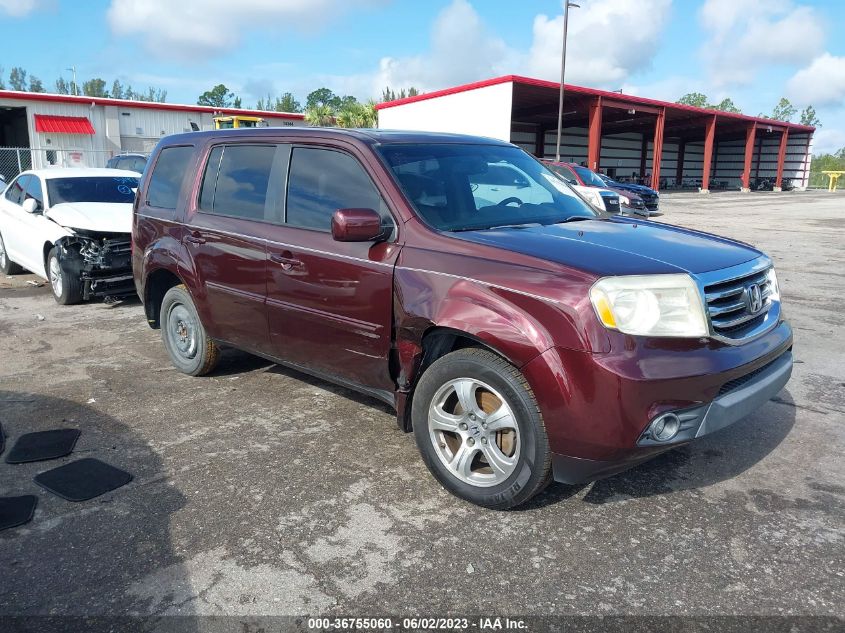 2013 HONDA PILOT EX-L - 5FNYF3H55DB027981