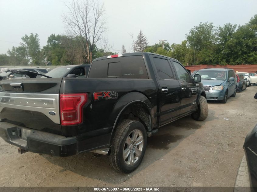 2016 FORD F-150 XLT/XL/LARIAT/PLATINUM - 1FTEW1EG1GFC98680