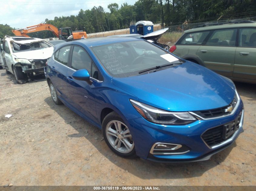 2017 CHEVROLET CRUZE LT - 3G1BE6SM3HS550268