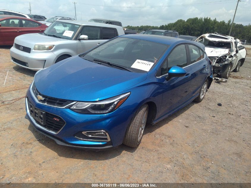 2017 CHEVROLET CRUZE LT - 3G1BE6SM3HS550268