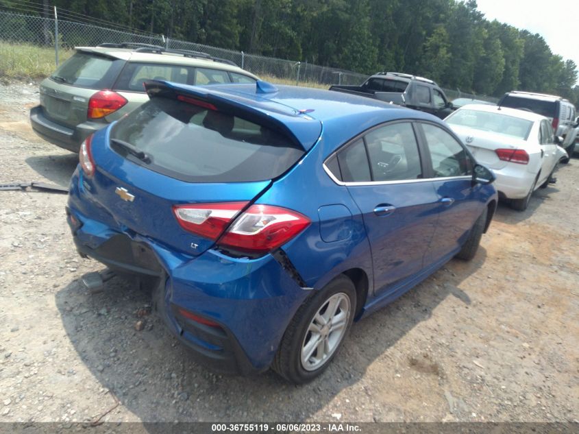 2017 CHEVROLET CRUZE LT - 3G1BE6SM3HS550268