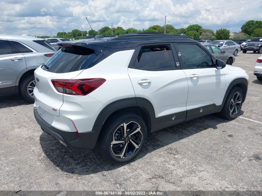 2022 CHEVROLET TRAILBLAZER RS - KL79MTSL5NB069635