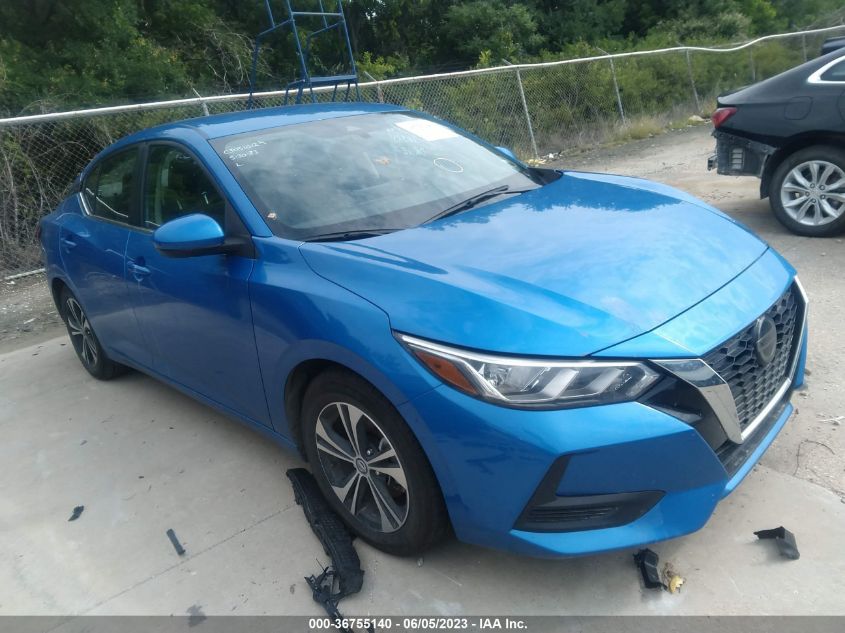 2021 NISSAN SENTRA SV - 3N1AB8CV2MY281267