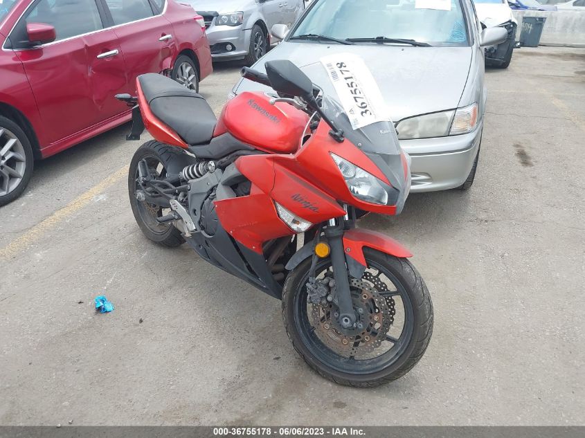 2011 KAWASAKI EX650 C - JKAEXEC12BDA69168