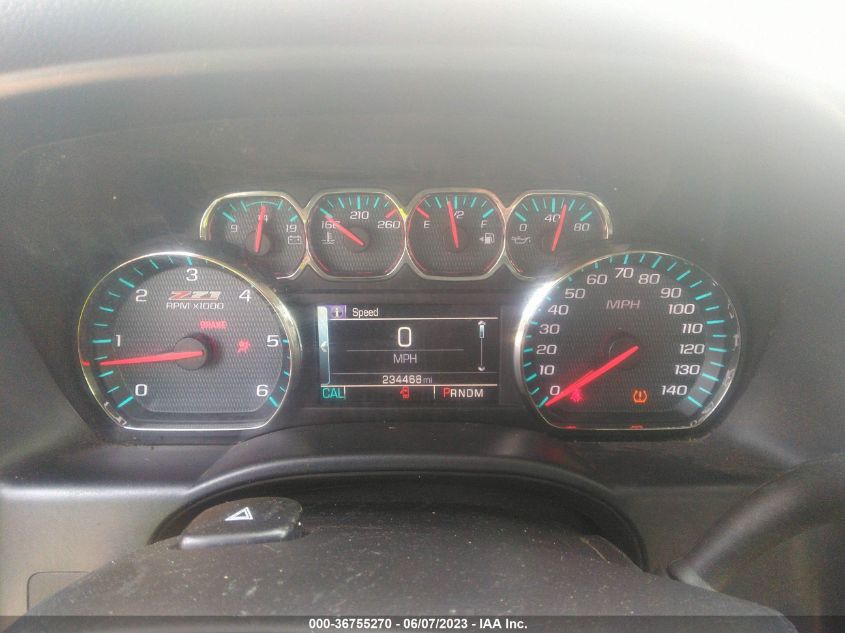 2016 CHEVROLET SILVERADO 1500 LT - 3GCUKREC6GG120586