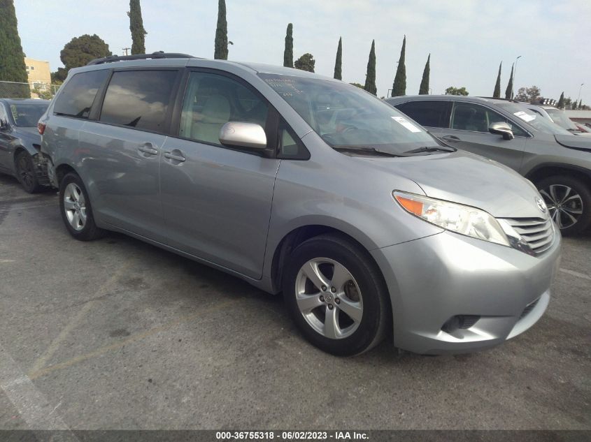 2017 TOYOTA SIENNA LE - 5TDKZ3DC9HS835690