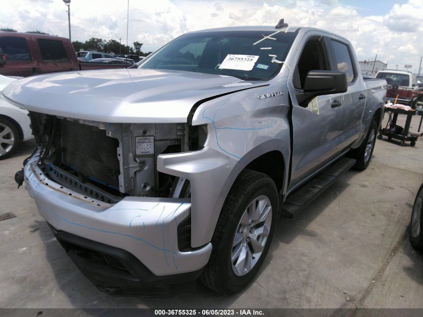 2019 CHEVROLET SILVERADO 1500 CUSTOM - 3GCPWBEH2KG113180