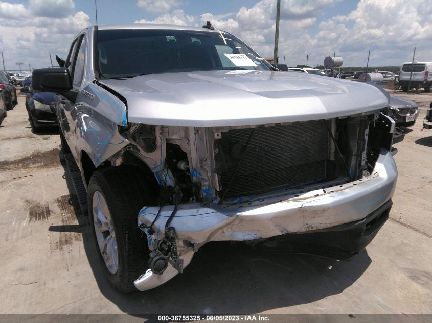 2019 CHEVROLET SILVERADO 1500 CUSTOM - 3GCPWBEH2KG113180