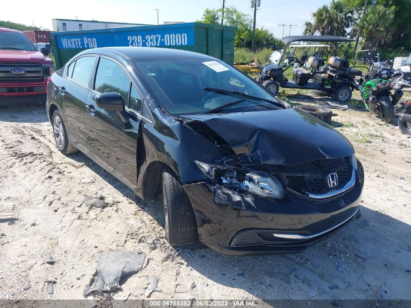 2014 HONDA CIVIC SEDAN LX - 2HGFB2F52EH549254