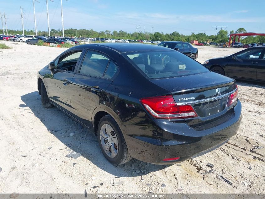 2014 HONDA CIVIC SEDAN LX - 2HGFB2F52EH549254