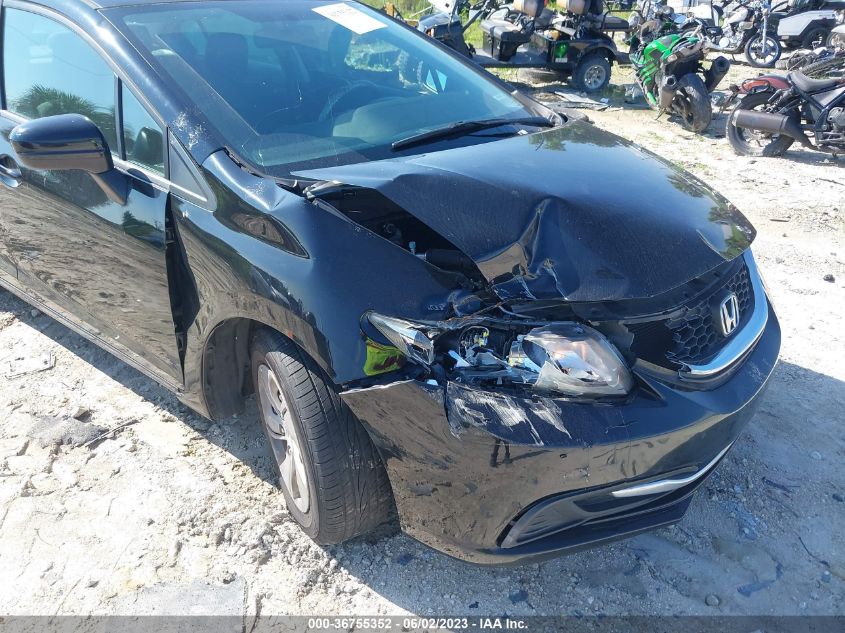 2014 HONDA CIVIC SEDAN LX - 2HGFB2F52EH549254