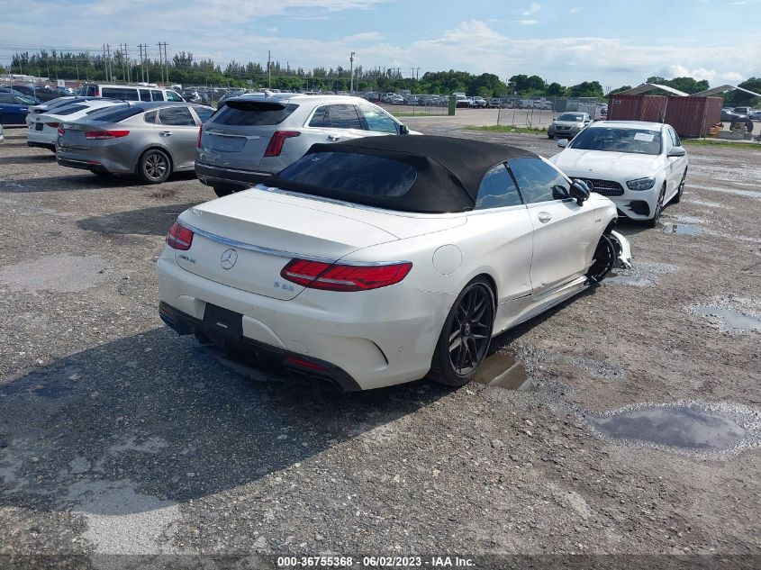 2018 MERCEDES-BENZ S-CLASS AMG S 63 - WDDXK8JB0JA033024