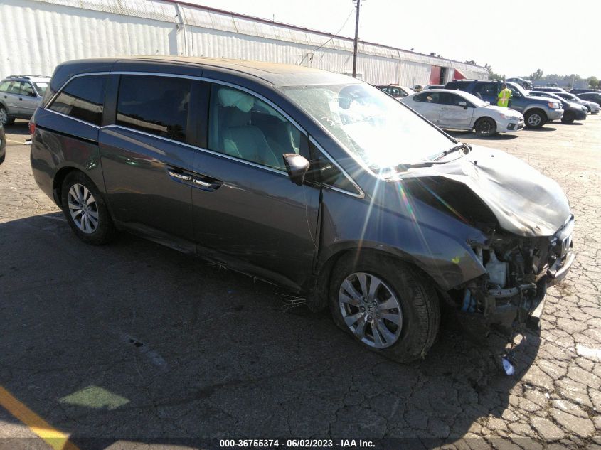 2017 HONDA ODYSSEY EX-L - 5FNRL5H63HB026965