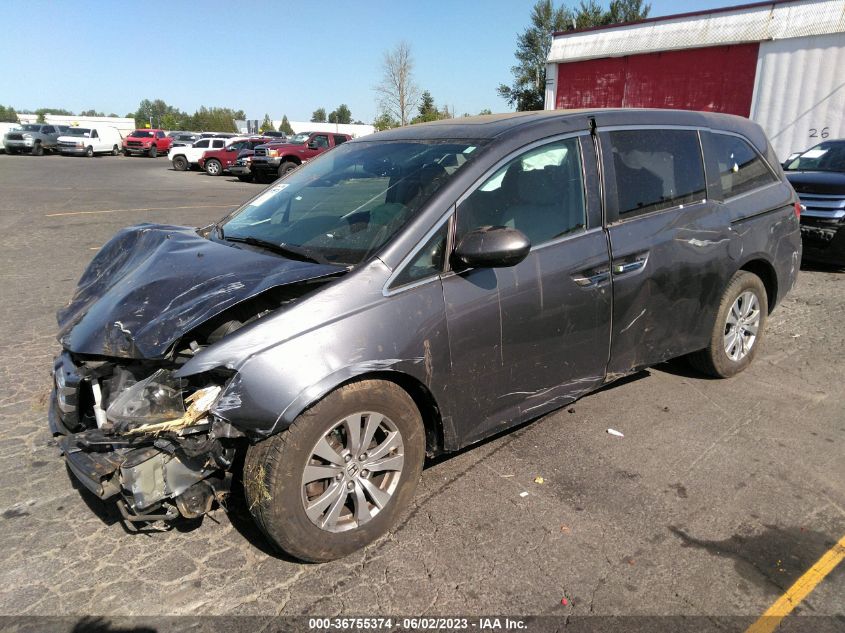 2017 HONDA ODYSSEY EX-L - 5FNRL5H63HB026965