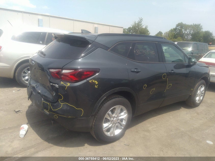 VIN 3GNKBBRA4KS682751 2019 CHEVROLET BLAZER
