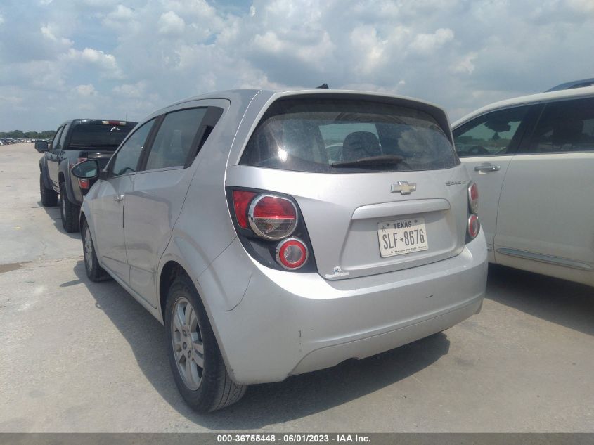 2013 CHEVROLET SONIC LT - 1G1JC6SH8D4137194