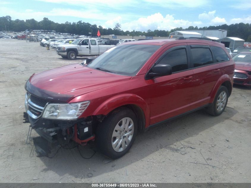 2016 DODGE JOURNEY SE - 3C4PDCAB8GT194908